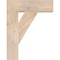 Ekena Millwork Traditional Block Smooth Bracket, Douglas Fir, 3 1/2"W x 14"D x 18"H BKT04X14X18TRA05SDF - alternate 2